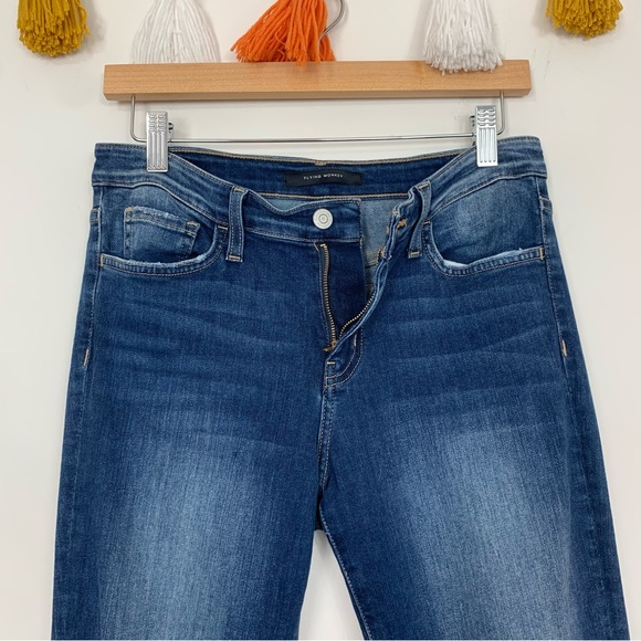 Flying Monkey Mid Rise Skinny Medium Wash Jeans 27 - Picture 5 of 11